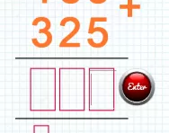 Adding three digit numbers using column addition tutorial