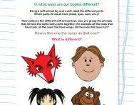 Comparing animals worksheet