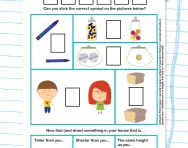 Comparing measures: greater than, smaller than and equal