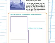 Continuing stories worksheet