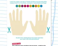 Counting in tens worksheet