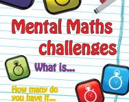 Mental Maths learning pack
