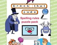 Crack that code spelling rules puzzle pack
