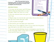 Creating colours activity