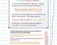 Dashes revision worksheet