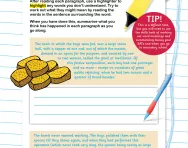 Deduction in reading comprehension worksheet