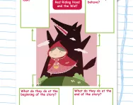 Describing characters in traditional tales worksheet