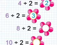 Learning division facts for the 2 times table tutorial