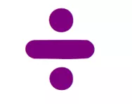 Division sign