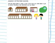 Draw a route map