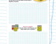 Draw your own 3D shape net worksheet