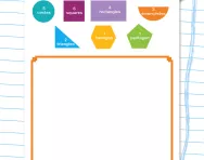 Drawing a 2D-shape picture worksheet