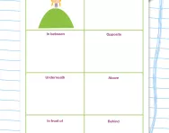 Drawing direction and position worksheet