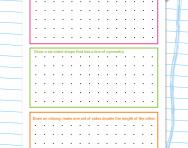Drawing shapes: angles and sides worksheet