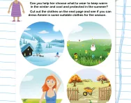 Dressing for the seasons activity