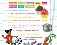 Editing: adding powerful verbs worksheet