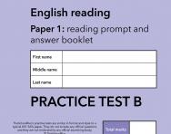 TheSchoolRun KS1 SATs English practice test B