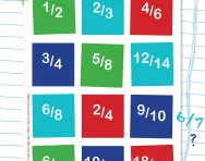 Equivalent fractions practice activity