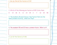 Factors puzzles