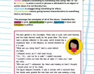 Figurative language review worksheet