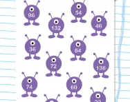 Find multiples of 12 worksheet