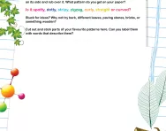 Find patterns all around you activity
