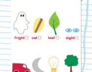 Find the rhyming words