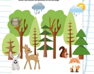 Finding information in pictures and texts