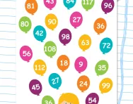 Finding multiples of 9 worksheet