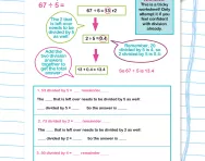 Giving a decimal answer to a division question