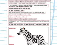 Grouping text into paragraphs worksheet