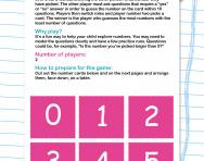 Guess the number game worksheet