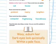 Haikus explained worksheet