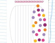 Handwriting practice: patterning 5