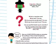 Homophones: which or which worksheet