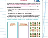 Identify odd and even numbers worksheet
