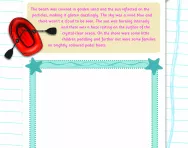 Illustrating a text worksheet