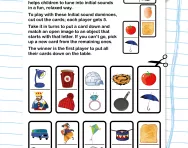 Initial sound dominoes