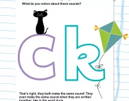 Introducing /c/ and /k/