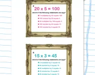 Inverse operations: multiplication and division worksheet