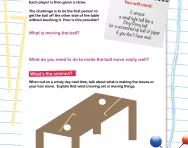 Moving balls investigation