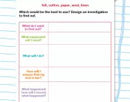 Keeping warm investigation worksheet