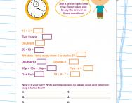 Know your Y2 number facts speed quiz 