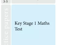 Key Stage 1 SATs Maths practice papers set A TheSchoolRun