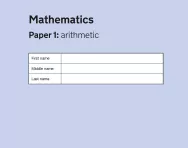 KS1 SATs 2019 maths