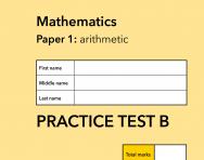 TheSchoolRun KS1 SATs maths practice paper B