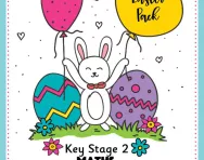KS2 Easter activities pack cover