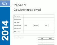 KS2 Maths SATs 2014 past papers