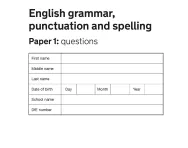 Key Stage 2 - 2017 English SATs Papers