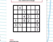 KS2 Sudoku puzzle